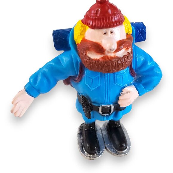 Lot of 2 Rankin Bass Rudolph PVC Figures Sam Snowman & Yukon Cornelius 2003 - Picture 3 of 9